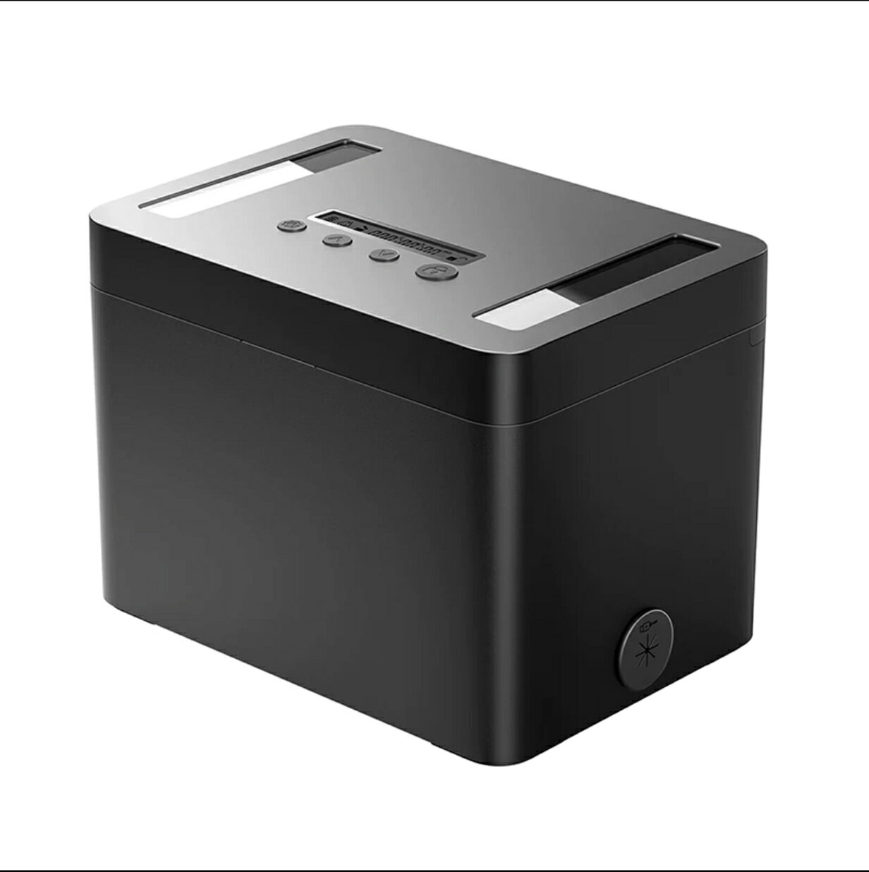 タイムロッキングコンテナ 高品質な金属製 タイムロックボックス スマホロックボックス 禁欲ボックス スマホ、おやつ、アルコール、タバコなどに適しています（白 21.2 x 15.4 x 15cm）のサムネイル