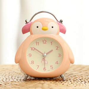 RUMAY 目覚まし時計 ペンギン時計 めざまし時計 こども時計 卓上置き時計 動物アナログ時計 大音量 かわいい動物 キャラクター 子供 人気 誕生日