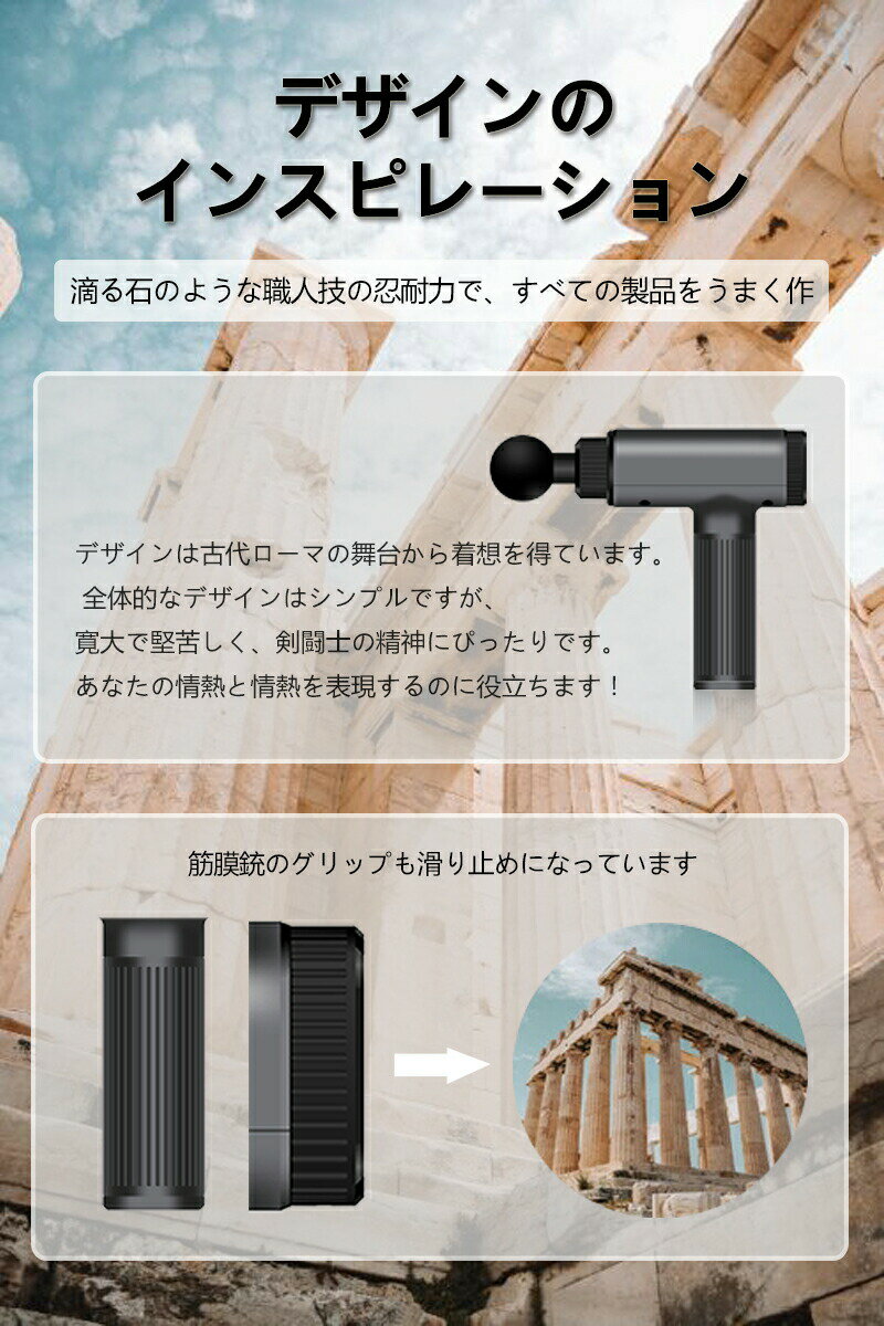 マッサージガン筋膜リリース電動マッサージャー20段階強力振動LCDスクリーン静音軽量便利ハンディマッサージャーフットマッサージャー持ち運び便利肩こり腰こり筋膜緩和痛み緩和多機能マッサージガン経絡関節手裏足裏頚椎頸部臀部