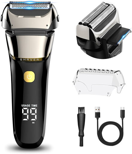 シェーバーメンズ 2025革新モデル 電気シェーバー 髭剃り 電動 電気カミソリ 髭そり 電動シェーバー ひげそり 電動 往復式 3枚刃 乾湿両用USB充電式 LEDディスプレイ IPX7防水 お風呂剃り可 シェーバーメンズ 2025革新モデル 電気シェーバー 髭剃り 電動 電気カミソリ 髭そり 電動シェーバー ひげそり 電動 往復式 3枚刃 乾湿両用USB充電式 LEDディスプレイ IPX7防水 お風呂剃り可