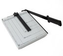 据置型 ペーパーカッター A4 裁断機 【 B7 B6 A5 B5 A5 B5 A4 】300×250mm対応 ズレ防止 連動用紙ストッパー機能