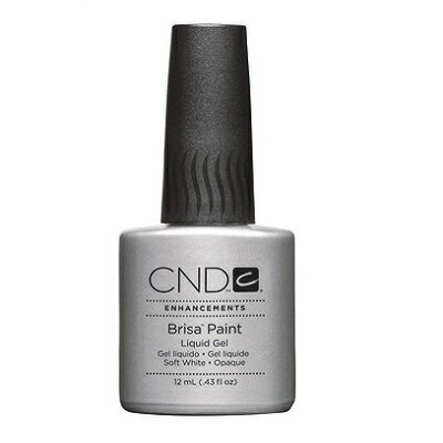 CND Shellacʥå˥֥ꥶ ڥ ե ۥ磻 Brisa Paint soft white 12ml