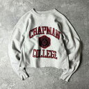 カットオフ 90s USA製 Champion 3段 カレッジ プリント リバースウィーブ スウェット M / 90年代 アメリカ製 オールド チャンピオン 【...