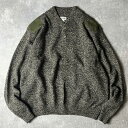 90s USA製 LLBean コマンド タイプ ヘンリーネック ウール ニット セーター 2XL / 90年代 アメリカ製 オールド エルエルビーン 【中古】...