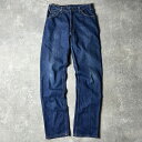 濃紺 90s USA製 Levis 518 0215 デニム パンツ 32 36 / 90年代 アメリカ製 オールド リーバイス ジーンズ ジーパン スリム 5...