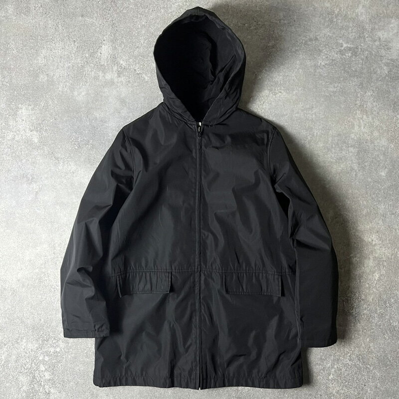 Rakuten - 00s GAP ライナー付き ナイロン フード パーカー ジャケット M / 00年代 オールド ギャップ ブラック 黒 フルジップ 【中古】 古着 アメリカ古着 USED ユーズド 中古 VINTAGE US古着 アメカジ