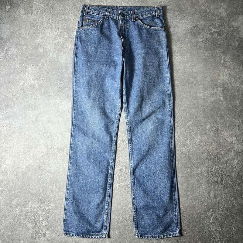 80s USA製 Levis 509 0214 デニム パンツ 34 32 / 80年代 アメリカ製 リーバイス ビンテージ ジーンズ ジーパン スリム 【中古】 古着 アメリカ古着 USED ユーズド 中古 VINTAGE US古着 アメカジ