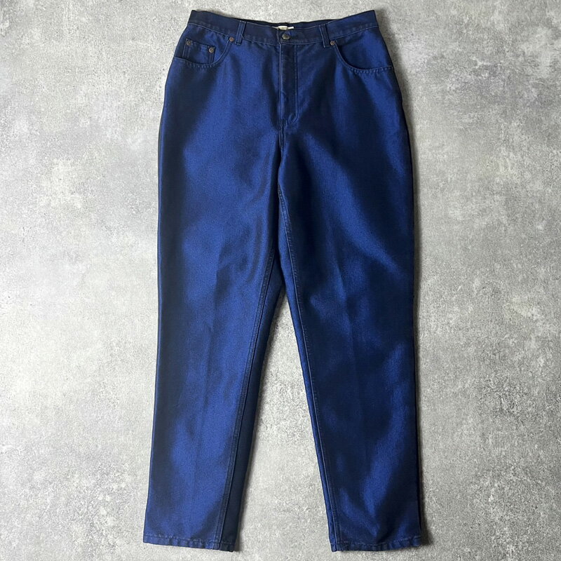 90s ST JOHN'S BAY 5ポケット 光沢 デニム パンツ 14 / 90年代 オールド JCPenney JCペニー ジーンズ ジーパン 【中古】 古着 アメリカ古着 USED ユーズド 中古 VINTAGE US古着 アメカジ