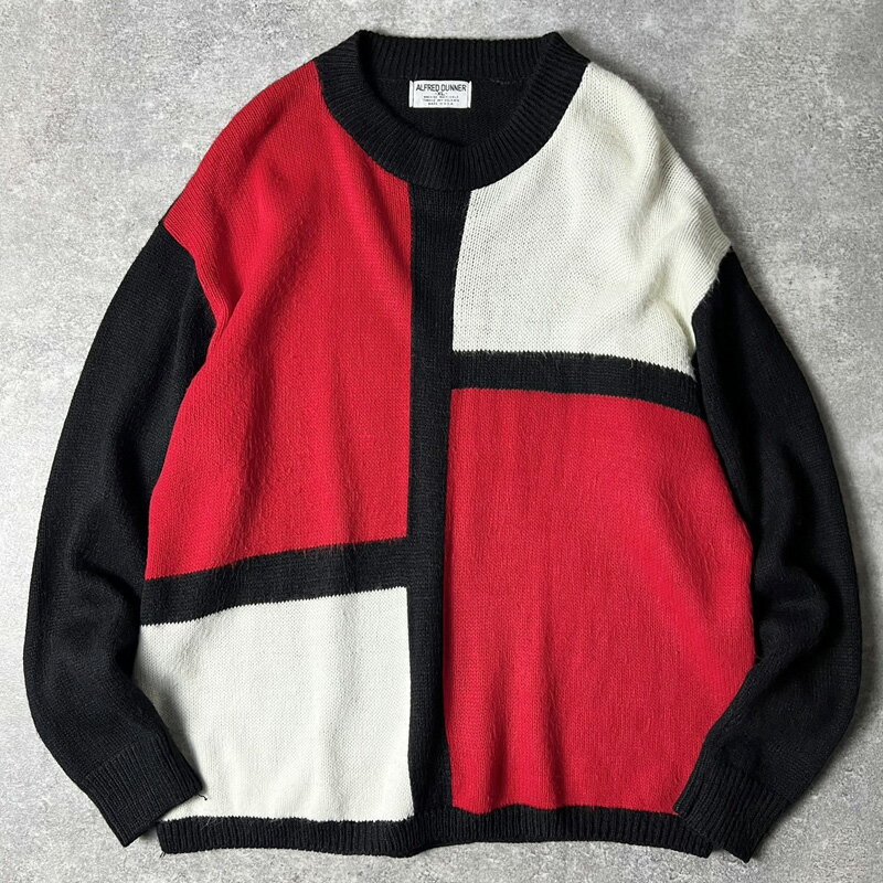 80s USA�� Alfred Dunner �ѥͥ� ���� ������� �˥å� �������� XL / 80ǯ�� �ӥ�ơ��� ����ꥫ�� �ޥ�����顼 ����š� ����...