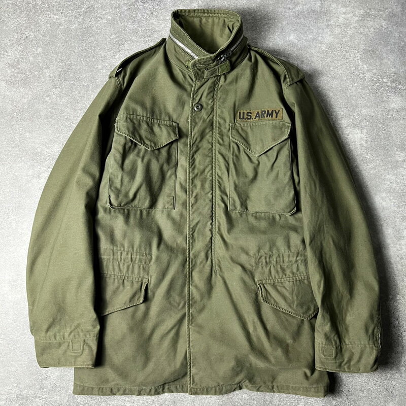 Rakuten - 60s 70s US ARMY 米軍実物 M-65 フィールド ジャケット S-L 2nd / 60年代 70年代 アルミジップ ビンテージ ミリタリー アーミー 【中古】 古着 アメリカ古着 USED ユーズド 中古 VINTAGE US古着 アメカジ