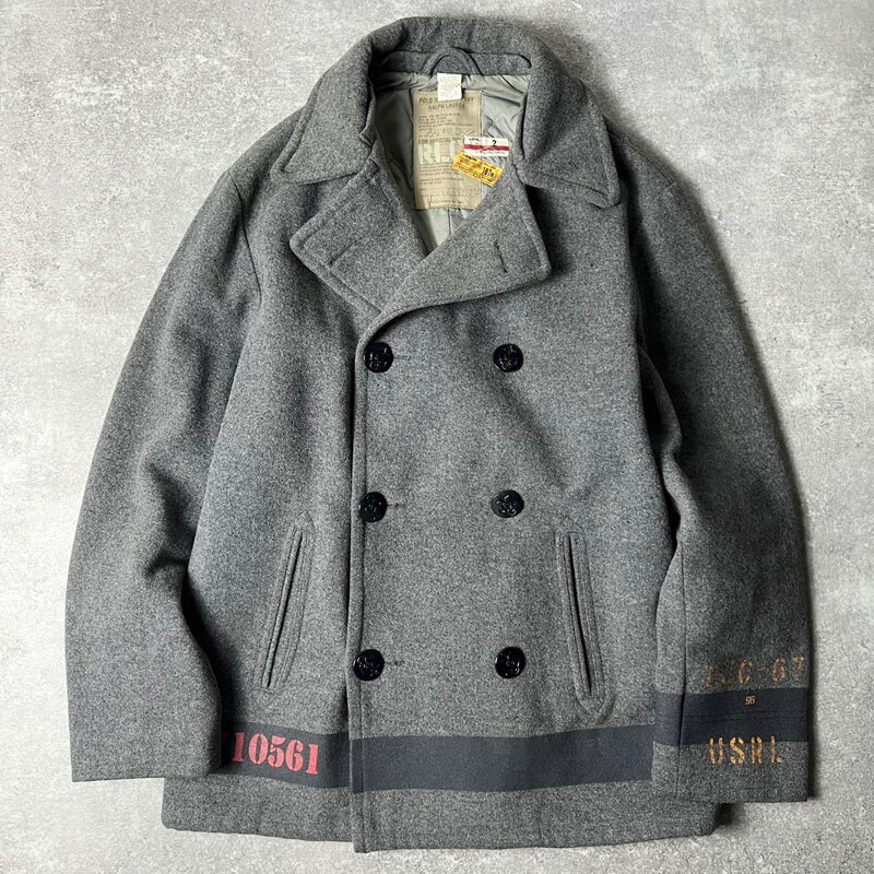 楽天市場】ピーコート ラルフローレン(カラーグレー)(コート 楽天市場】ピーコート ラルフローレン(カラーグレー)(コート