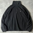 90s POLO RALPH LAUREN ハーフジップ プルオーバー フリース ジャケット XXL / 90年代 ポロ ラルフローレン ハイネック 【中古】 ...