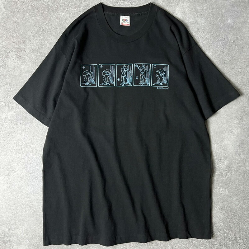 Rakuten - 80s USA製 1988 企業物 両面 プリント 半袖 Tシャツ XL / 80年代 アメリカ製 ビンテージ 企業 シングル ステッチ ブラック 黒 【中古】 古着 アメリカ古着 USED ユーズド 中古 VINTAGE US古着 アメカジ