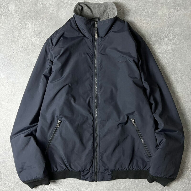 00s LLBean フリース ライナー ナイロン ウォームアップ ジャケット XL / 00年代 LLビーン エルエルビーン オールド THREE SEASON 【中古】 古着 アメリカ古着 USED ユーズド 中古 VINTAGE US古着 アメカジ