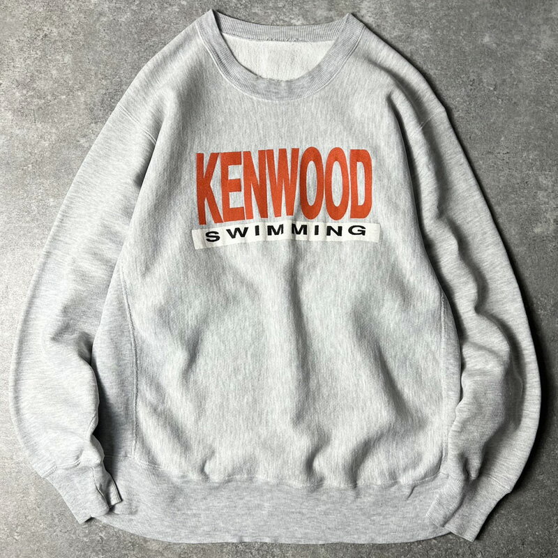 Rakuten - 90s UNKNOWN 企業 ロゴ プリント RWタイプ スウェット トレーナー / 90年代 ケンウッド KENWOOD オールド リバース 企業 【中古】 古着 アメリカ古着 USED ユーズド 中古 VINTAGE US古着 アメカジ