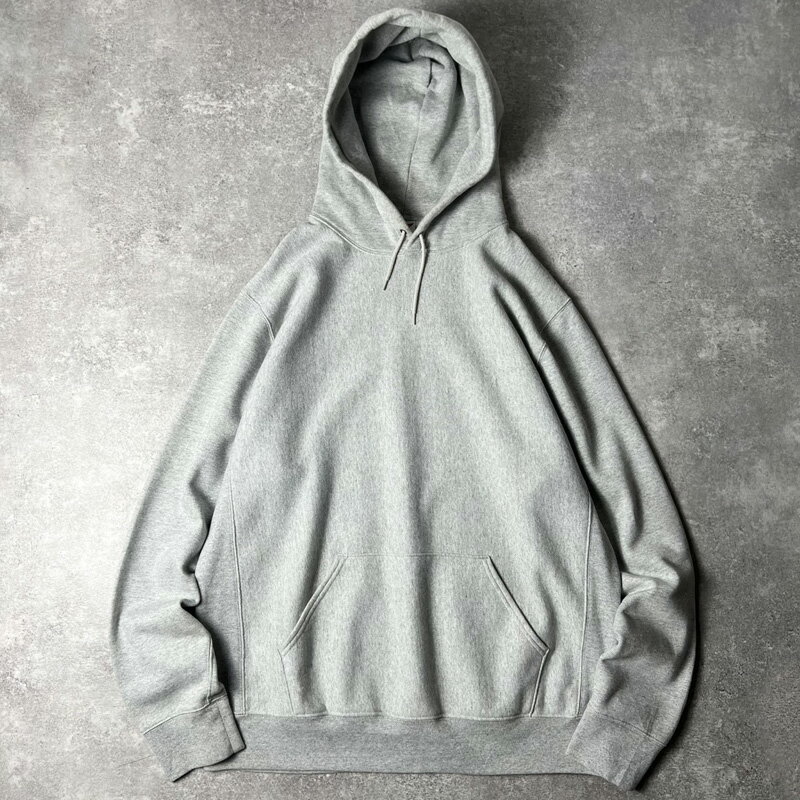J.CREW 無地 RWタイプ スウェット フード パーカー XXL / Jクルー リバース 霜降り グレー 目無し 【中古】 古着 アメリカ古着 USED ユーズド 中古 VINTAGE US古着 アメカジ