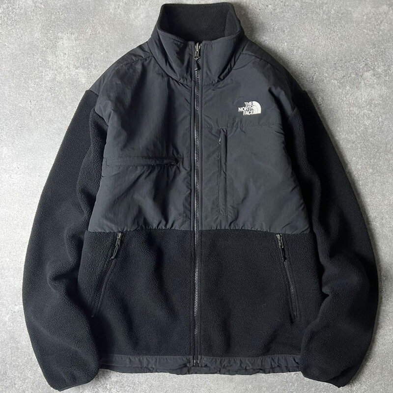 Rakuten - THE NORTH FACE POLARTEC フリース デナリ ジャケット M / ノースフェイス フルジップ ナイロン 黒 ブラック DENALI 【中古】 古着 アメリカ古着 USED ユーズド 中古 VINTAGE US古着 アメカジ