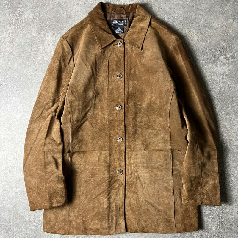 No... f071030-04age... 1990年代brand... LAND'S ENDcolor... ブラウンmaterial... SHELL SUEDE (COW) / LINING 100% POLYESTERsize.....