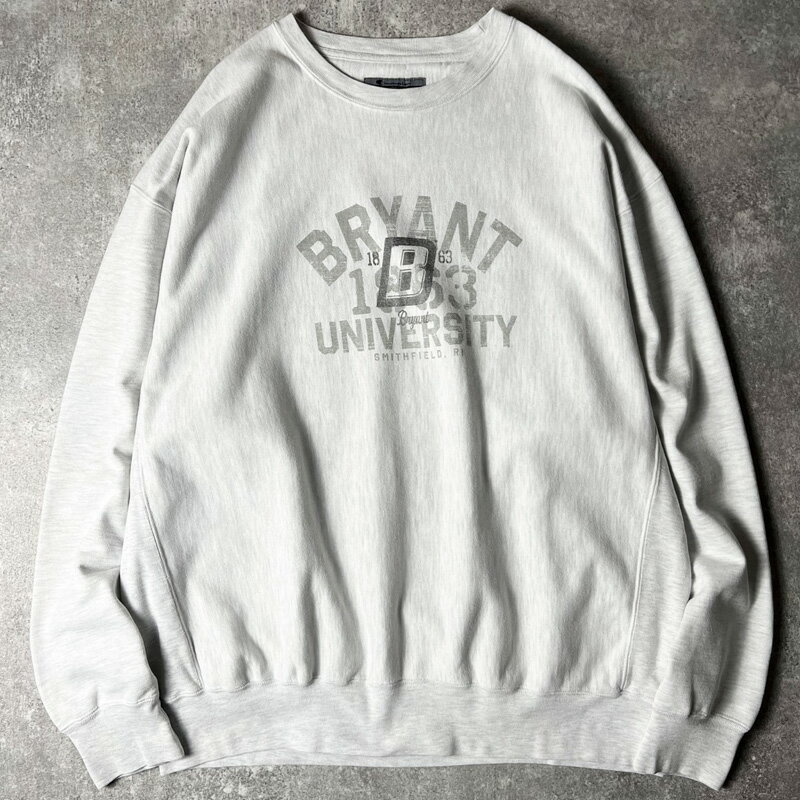 Rakuten - 00s Champion 3段 カレッジ プリント オリジナル リバースウィーブ スウェット トレーナー XXL / 00年代 オールド チャンピオン グレー 【中古】 古着 アメリカ古着 USED ユーズド 中古 VINTAGE US古着 アメカジ