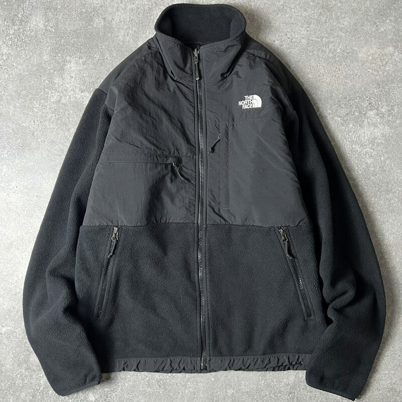 Rakuten - THE NORTH FACE POLARTEC フリース デナリ ジャケット M / ノースフェイス フルジップ ナイロン 黒 ブラック DENALI 【中古】 古着 アメリカ古着 USED ユーズド 中古 VINTAGE US古着 アメカジ