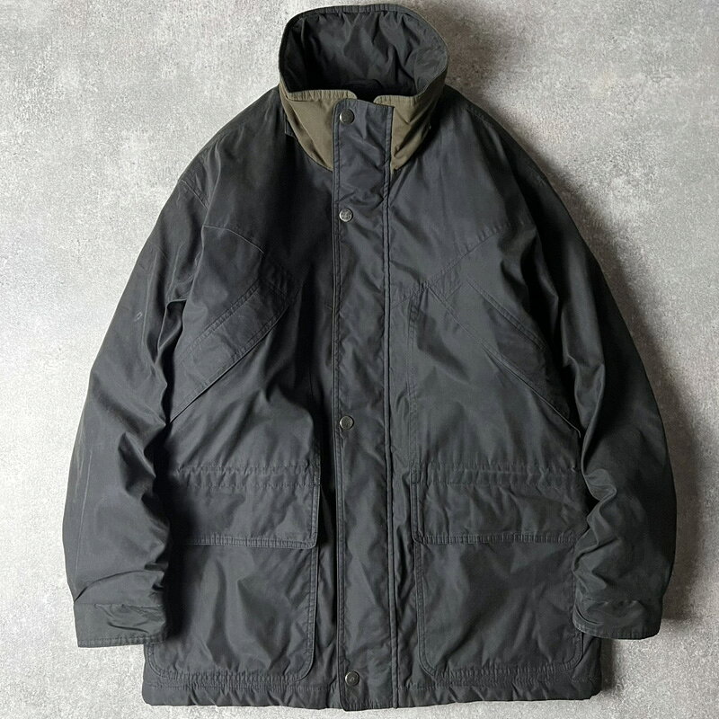 Rakuten - 90s ST JOHN'S BAY 中綿 キルティング ライナー フルジップ ナイロン ジャケット M / 90年代 オールド JCPenney JCペニー ジャンパー ブラック 【中古】 古着 アメリカ古着 USED ユーズド 中古 VINTAGE US古着 アメカジ