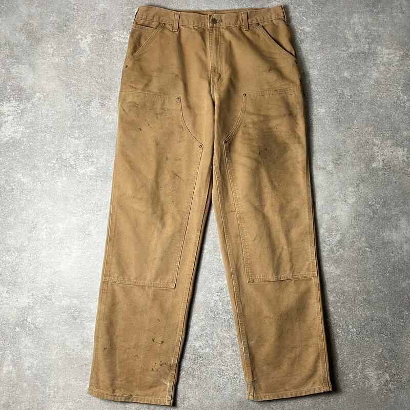 【US古着】Carhartt ダブルニー レディース 8×32 ブラウン US古着】Carhartt ダブルニー レディース 8×32 ブラウン 楽天