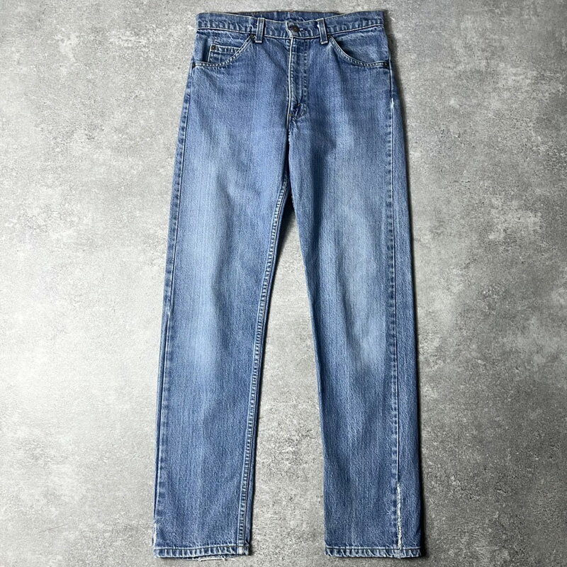 80s USA製 Levis 505 0217 デニム パンツ 31 33 / 80年代 アメリカ製 リーバイス ビンテージ ジーンズ ジーパン 【中古】 古着 アメリカ古着 USED ユーズド 中古 VINTAGE US古着 アメカジ