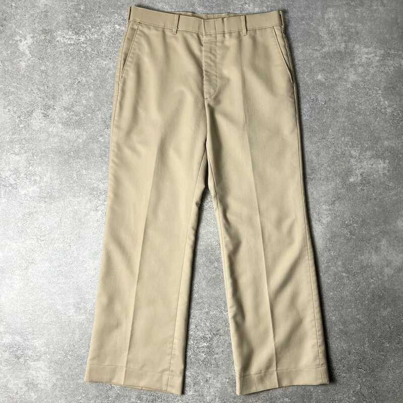 80s Levis アクション スラックス パンツ / 80年代 ビンテージ リーバイス ACTION SLACKS スタプレ ストレート カーキ 【中古】 古着 アメリカ古着 USED ユーズド 中古 VINTAGE US古着 アメカジ