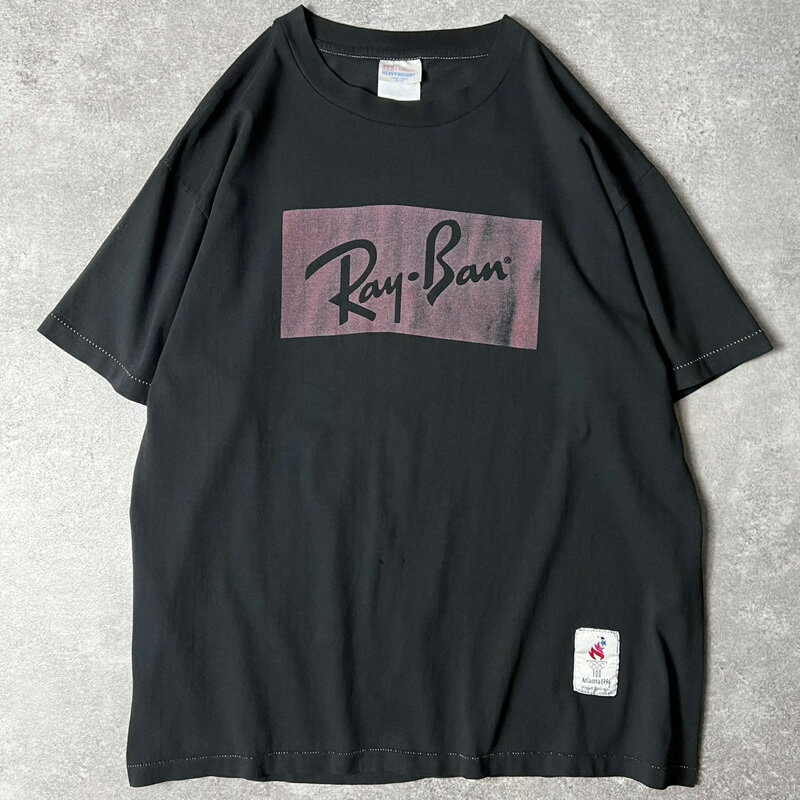 Ray-Ban レイバン 90s USA製 ボシュロム バックプリント Tシャツ Ray-Ban レイバン 90s USA製 ボシュロム バックプリント Tシャツ