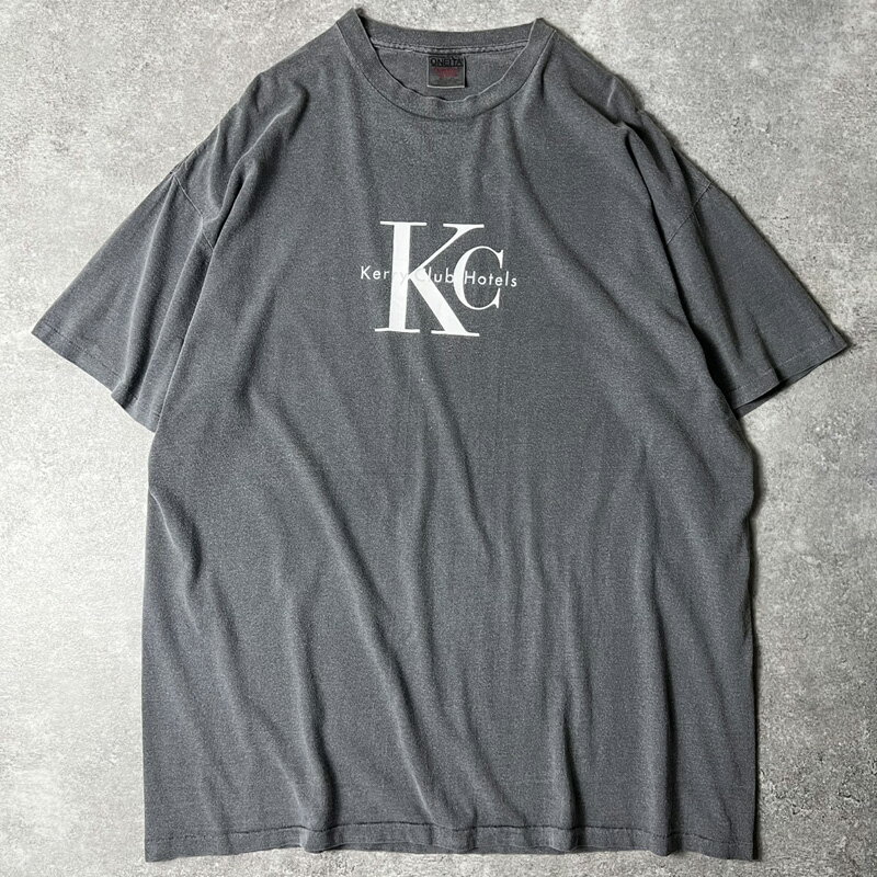Rakuten - 90s USA製 スーベニア パロディ ロゴ プリント 半袖 Tシャツ XXL / 90年代 アメリカ製 オールド シングル ステッチ グレー 【中古】 古着 アメリカ古着 USED ユーズド 中古 VINTAGE US古着 アメカジ