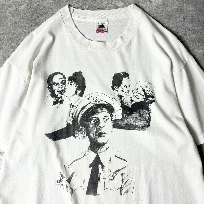 90s USA製 FEARLESS FIFE プリント 半袖 Tシャツ XL / 90年代 アメリカ製 オールド シングル コメディ フィアレスファイフ オフィシャル 【中古】 古着 アメリカ古着 USED ユーズド 中古 VINTAGE US古着 アメカジ