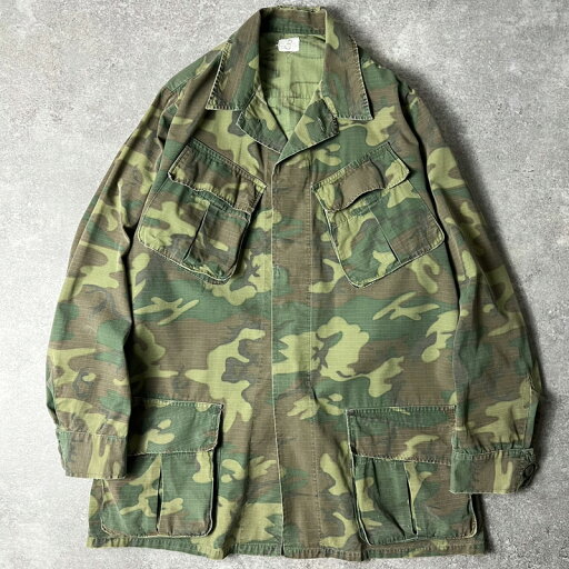 雰囲気系 60s 70s US ARMY 米軍実物 4th ERDL グリーンリーフ カモ ジャングルファティーグ ジャケット M-L / 60年代 70年代 ビンテージ ミリタリー 【中古】 古着 アメリカ古着 USED ユーズド 中古 VINTAGE US古着 アメカジ 雰囲気系 60s 70s US ARMY 米軍実物 4th ERDL グリーンリーフ カモ ジャングルファティーグ ジャケット M-L / 60年代 70年代 ビンテージ ミリタリー 【中古】 古着 アメリカ古着 USED ユーズド 中古 VINTAGE US古着 アメカジ