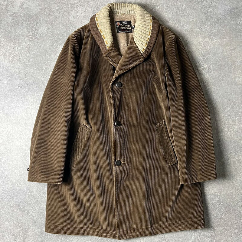 Rakuten - 60s 70s SEARS Oakbrook ボア ライナー 太畝 コーデュロイ ファラオ ジャケット 44 / 60年代 70年代 ビンテージ シアーズ コート
