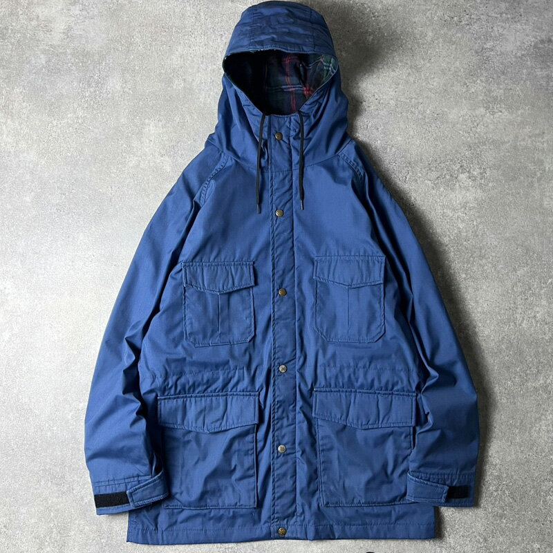 Rakuten - 80s 90s 黒タグ Eddie Bauer ライナー付き マウンテン パーカー ジャケット M / 80年代 90年代 ビンテージ エディーバウアー マンパ ネイビー