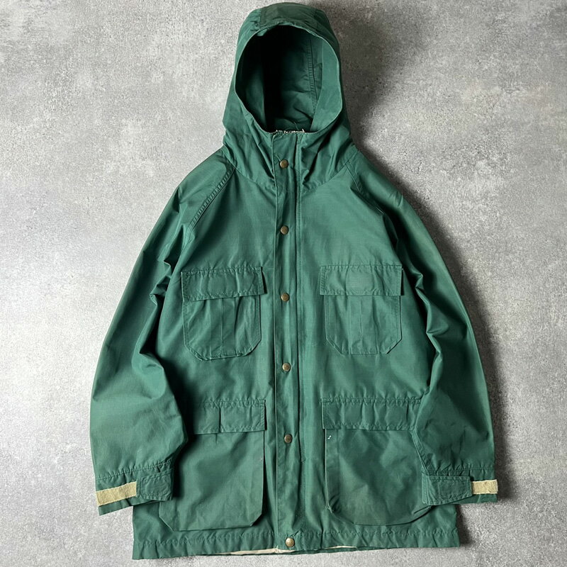 Rakuten - 80s USA製 LLBean ナイロン マウンテン パーカー ジャケット M / 80年代 アメリカ製 ビンテージ マンパ BAXTER STATE PARKA グリーン