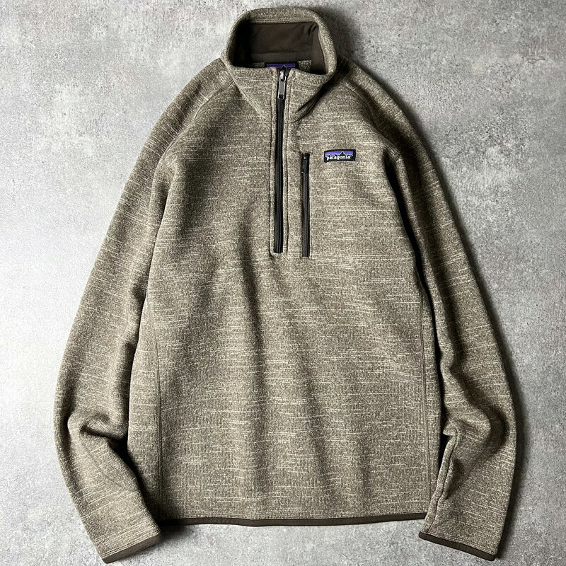 Rakuten - 15年製 Patagonia ハーフジップ ベターセーター ジャケット S / パタゴニア フリース プルオーバー ハイネック 霜降り ブラウン