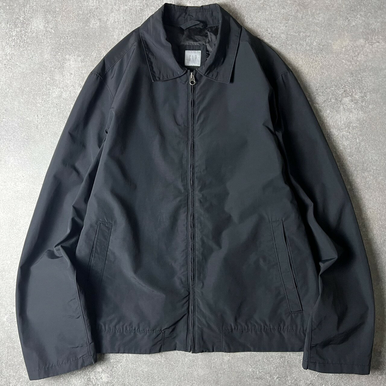 Rakuten - 00s GAP ライナー付き フルジップ スイングトップ ジャケット XL / 00年代 オールド ギャップ ブラック 黒 ジャンパー