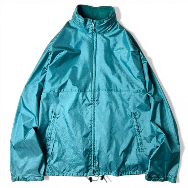 Rakuten - 80s LLBean 収納フード ナイロン マウンテン パーカー ジャケット XL / 80年代 オールド エルエルビーン ターコイズ マンパ パッカブル 【中古】 古着 アメリカ古着 USED ユーズド 中古 VINTAGE US古着 アメカジ