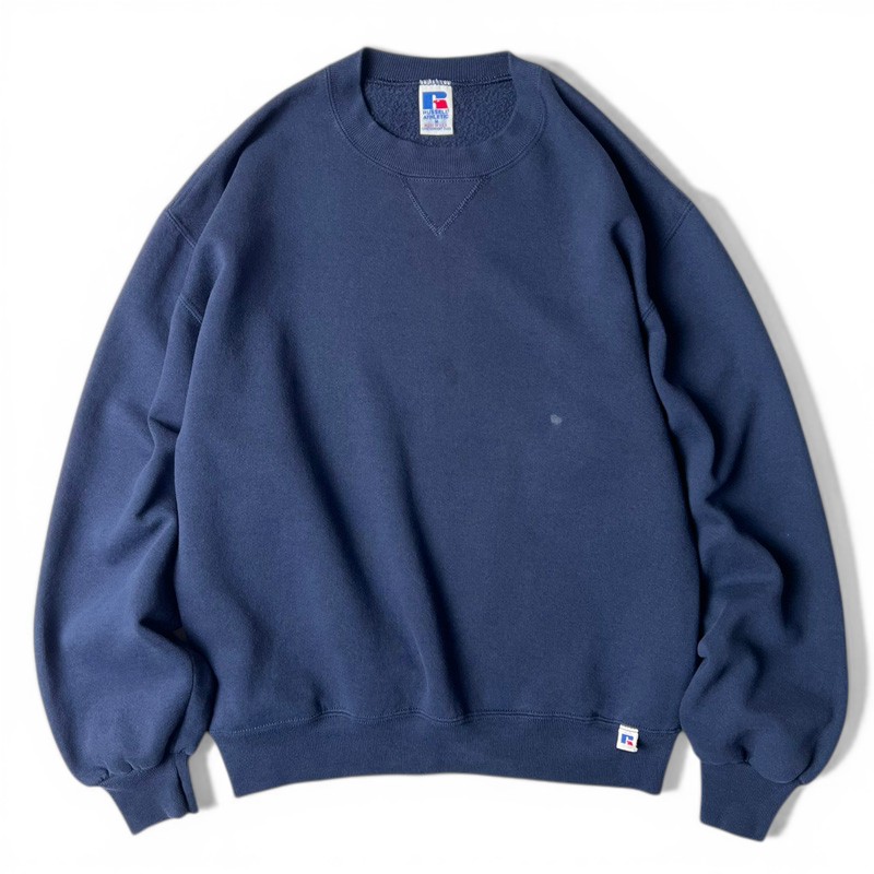 Navy ネイビー スウェット M ピンク 【古着】【中古】【送料無料】 MCC SPORT フィッシング刺繍 スウェットシャツ メンズXL 古着