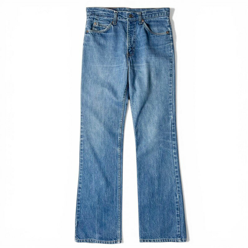 ヒゲ 80s USA製 Levis 517 0217 フレア デニム パンツ 31 34 / 80年代 アメリカ製 リーバイス ビンテージ ブーツカット 66後期 ハチマル 【中古】 古着 アメリカ古着 USED ユーズド 中古 VINTAGE US古着 アメカジ