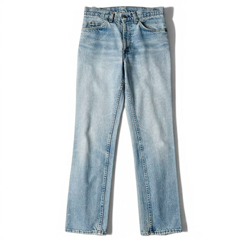 Pants - ヒゲ 80s USA製 Levis 509 0214 デニム パンツ W32 L33 / 80年代 アメリカ製 リーバイス ビンテージ ジーンズ ジーパン スリム 【中古】 古着 アメリカ古着 USED ユーズド 中古 VINTAGE US古着 アメカジ