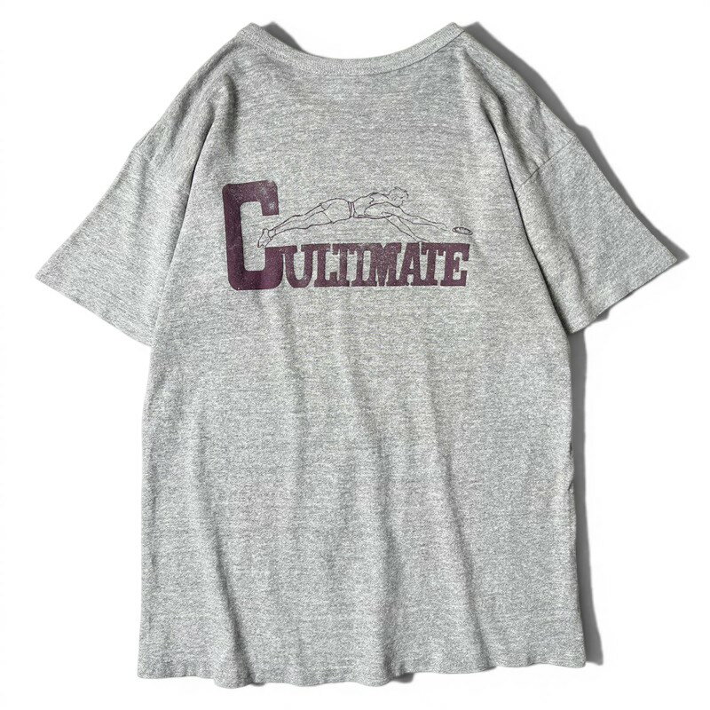 Rakuten - 80s USA製 Champion 88/12 両面 カレッジ プリント 半袖 Tシャツ L / 80年代 アメリカ製 チャンピオン ビンテージ シングル ステッチ 【中古】 古着 アメリカ古着 USED ユーズド 中古 VINTAGE US古着 アメカジ