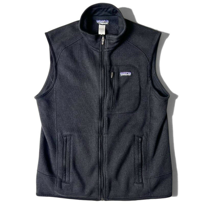 11年製 Patagonia フルジップ ベターセーター ベスト L / パタゴニア フリース ハイネック ブラック 黒 アウトドア 【中古】 古着 アメリカ古着 USED ユーズド 中古 VINTAGE US古着 アメカジ