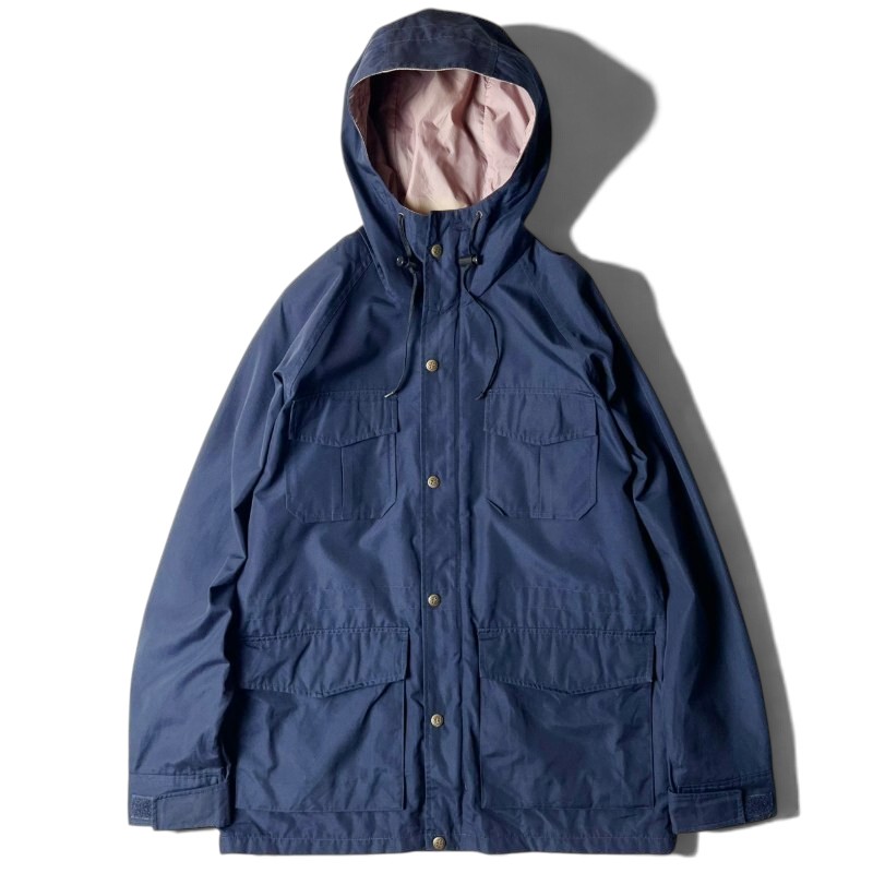 80s 90s 黒タグ Eddie Bauer マウンテン パーカー ジャケット M / 80年代 90年代 ビンテージ エディーバウアー マンパ ネイビー ライナー 【中古】 古着 アメリカ古着 USED ユーズド 中古 VINTAGE US古着 アメカジ