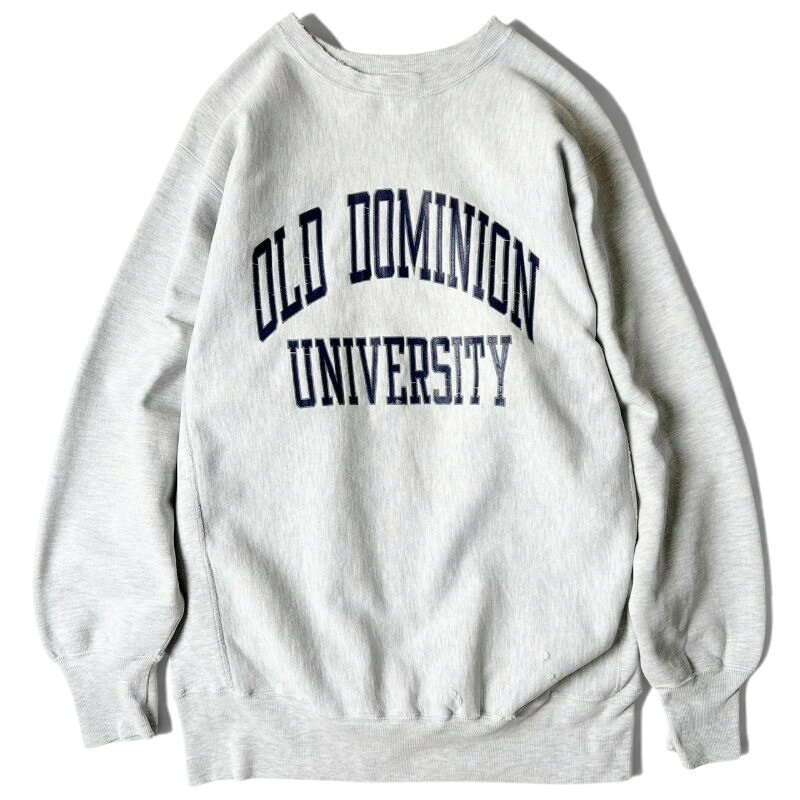 90s トリコタグ USA製 Champion 2段 カレッジ プリント リバースウィーブ スウェット トレーナー XXL / 90年代 チャンピオン アメリカ製 オールド 【中古】 古着 アメリカ古着 USED ユーズド 中古 VINTAGE US古着 アメカジ