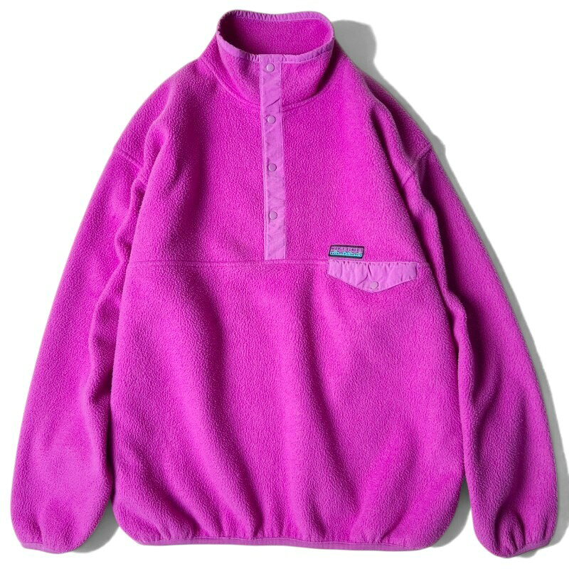 90s GAP ARCTIC LIGHT FLEECE プルオーバー フリース ジャケット L / 90年代 オールド スナップT ギャップ ピンク ハイネック 【中古】 古着 アメリカ古着 USED ユーズド 中古 VINTAGE US古着 アメカジ