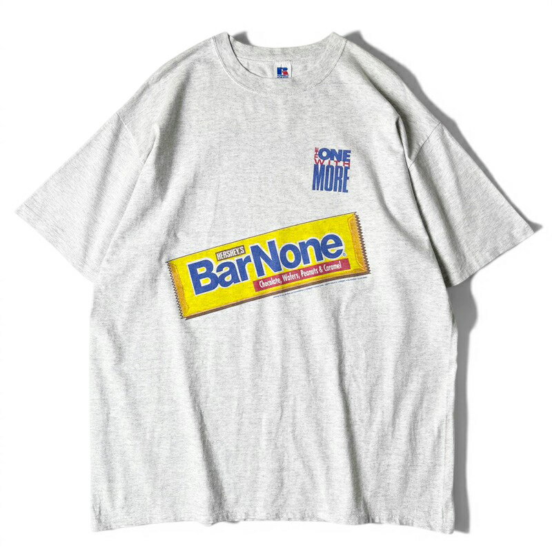 90s USA製 HERSHEY'S アドバタイジング 両面 プリント 半袖 Tシャツ XXL / 90年代 アメリカ製 ハーシーズ シングル 企業物 企業 オールド  古着 アメリカ古着 USED ユーズド 中古 VINTAGE US古着 アメカジ