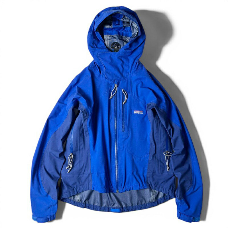 Rakuten - 00s 02年製 Patagonia ストレッチ エレメント ジャケット M / 00年代 オールド パタゴニア マウンテン パーカー マンパ ナイロン ブルー 【中古】 古着 アメリカ古着 USED ユーズド 中古 VINTAGE US古着 アメカジ