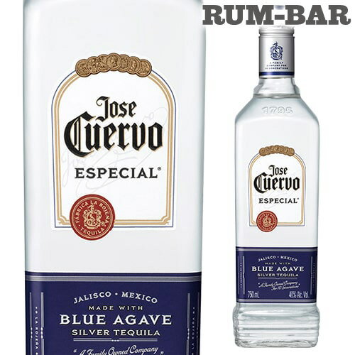 クエルボ エスペシャル シルバー 40度 750ml 正規品アサヒ テキーラ Jose Cuervo SILVER TEQUILA スピリッツ ホワイト 虎S