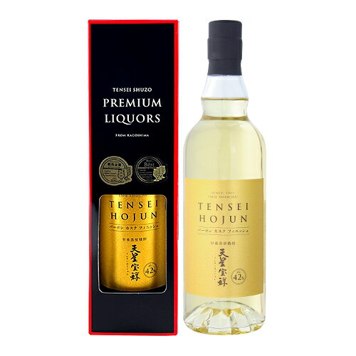 焼酎 芋焼酎 天星宝醇 HOJUN バーボンカスクフィニッシュ42度 720mlいも焼酎 鹿児島県 天星酒造 早垂蒸留 バーボン 樽 バニラ ビターチョコ ストレート オンザロック 長S
